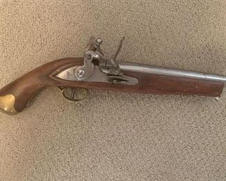 Vintage black powder Tower replica