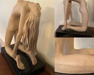 Austin Prod Inc 1980 Nude Lady Statue