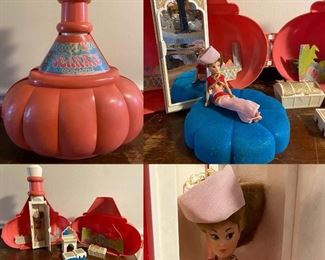 Vintage 70’s  I Dream of Jeanie Dream Bottle Playset