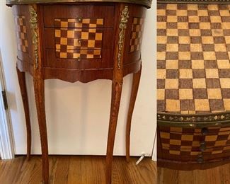 Small Inlaid Accent Table