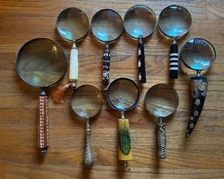 Collection of Unusual Magnifying Glasses