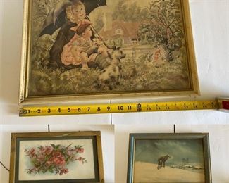 Vintage Wall Art, Various Sizes