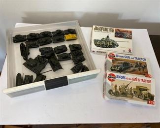 AirFix models, Model Tanks made in Austria.