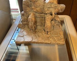 Wailing wall sculpture 