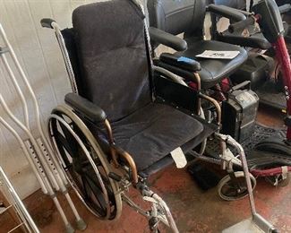 Wheelchair and medical devices
2 one seater scooters