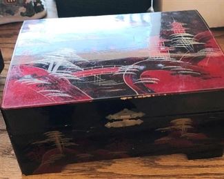 Oriental Jewelry Box