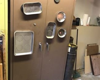 Steel storage cabinets