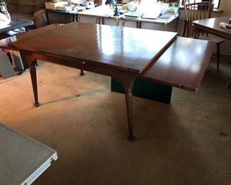 Rose wood early American style dining table