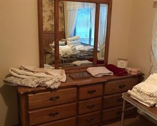 dressers linens towels table cloths 