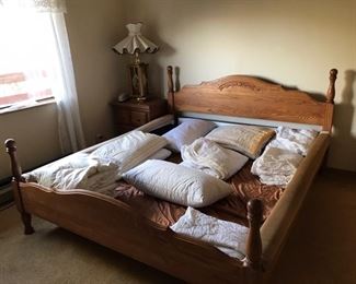 King size waterbed frame 