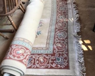 Asian rug 7’9”x9’9”