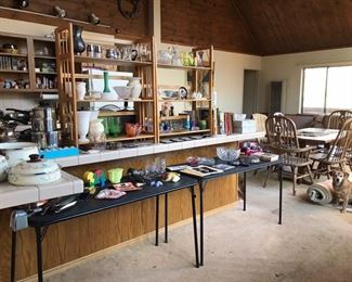 Nick knacks tables chairs 