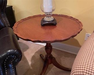 Antique pie crust table