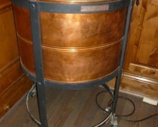 Awesome Copper Tub in Stand
