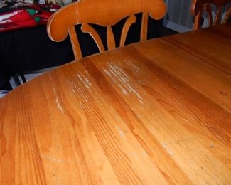 Table top needs TLC, this is an example