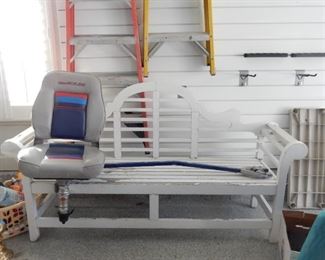 Wood Bench & Boat Seat