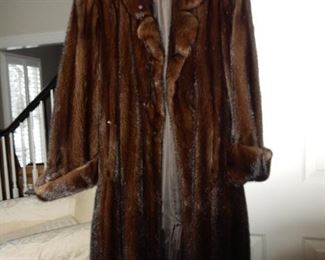 Full length vintage mink