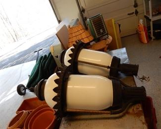 Neat pair of lights from Gaslight Square!