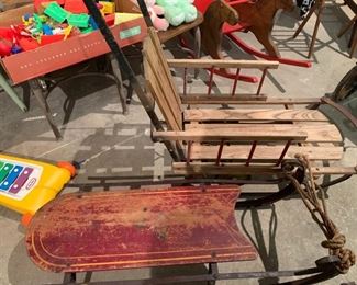 Antique sleds
