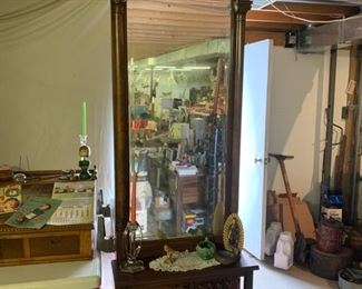 Antique Tall Mirror