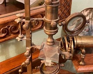 John Cuff Fleet Street Microscope