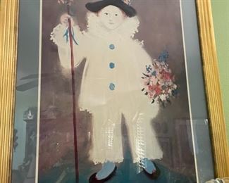 Portrait of Pablo as Pierrot by Pablo Picasso 