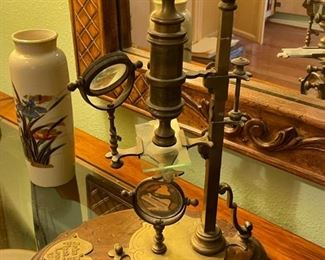 John Cuff Fleet Street Microscope