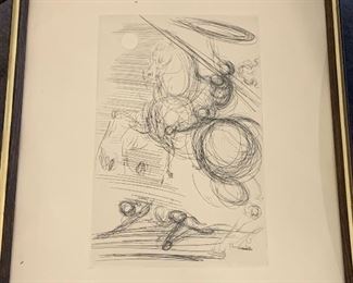 Salvador Dali Sketch