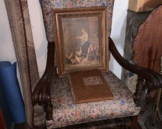 Several Antique Chairs