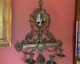 Ornate Old Candle Sconce