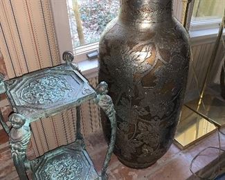Large Oriental Floor Vase