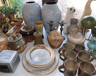 Assorted Art Pottery
