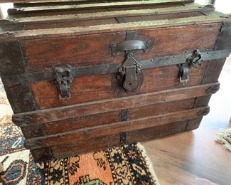 Early Wooden Trunk