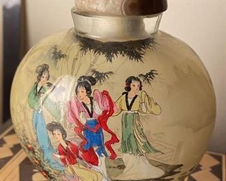 Oriental Snuff Jar