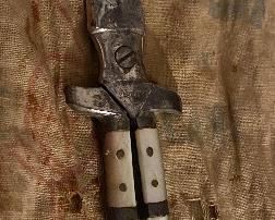 Antique Mother of Pearl Handle Scissors