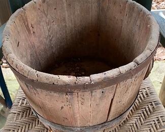 Old Wooden Bucket/Measure