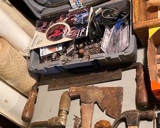 Assorted Hand Tools/Dremel Set