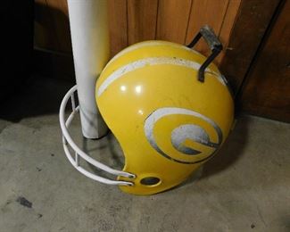 Packers BBQ helmet