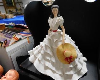 Franklin Mint Gone With the Wind Statue