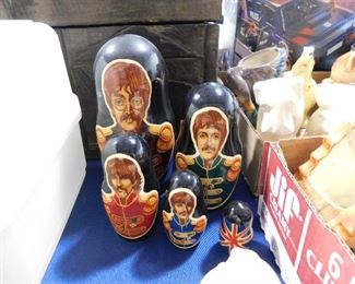 Beatles Russian stacking dolls