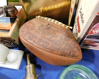 Vintage Chicago  Bears Team ball