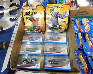 Hot Wheels Batman die cast cars