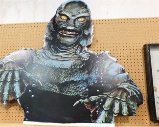 Creature from the Black Lagoon stand up display