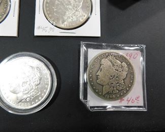 1890 Silver Morgan Dollar