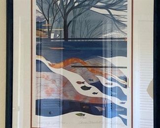 Signed and numbered print