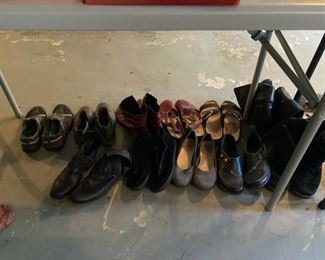 Women's shoes, Clark, Reikers, etc