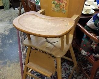Vintage Childs Highchair