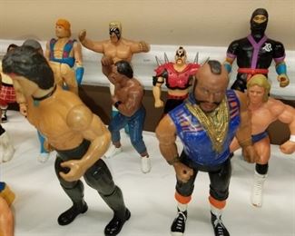 Wrestling Figurines 
