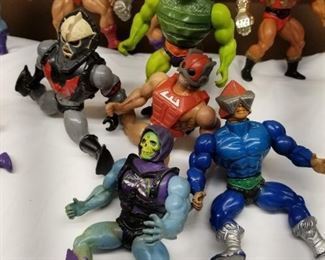 Wrestling Figurines Masters of the Universe Figure Collection Sold as a Set (discount does not apply)