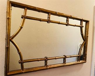22_____ $70
Bamboo mirror  • 26"H  x 43 1/2"L